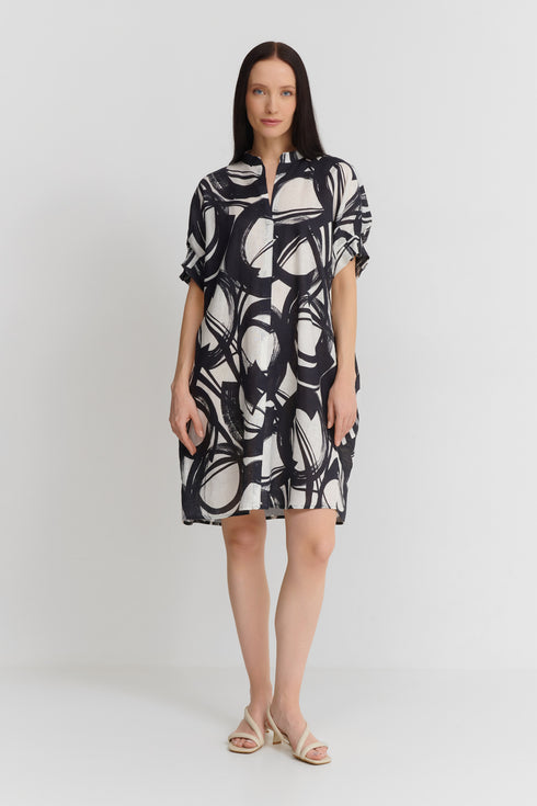 Shan Lina Linen Tunic Dress