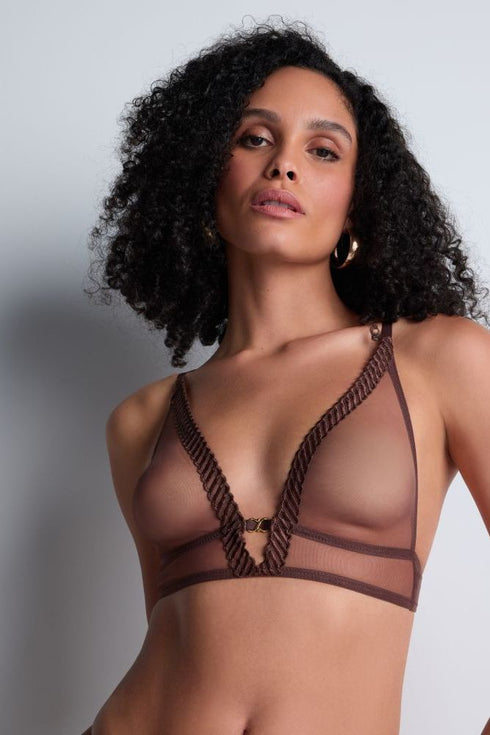 Aubade Sheer Emotion Triangle bra