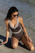 Lise Charmel 35B Energie Nautique Non Wire Halter Swimsuit