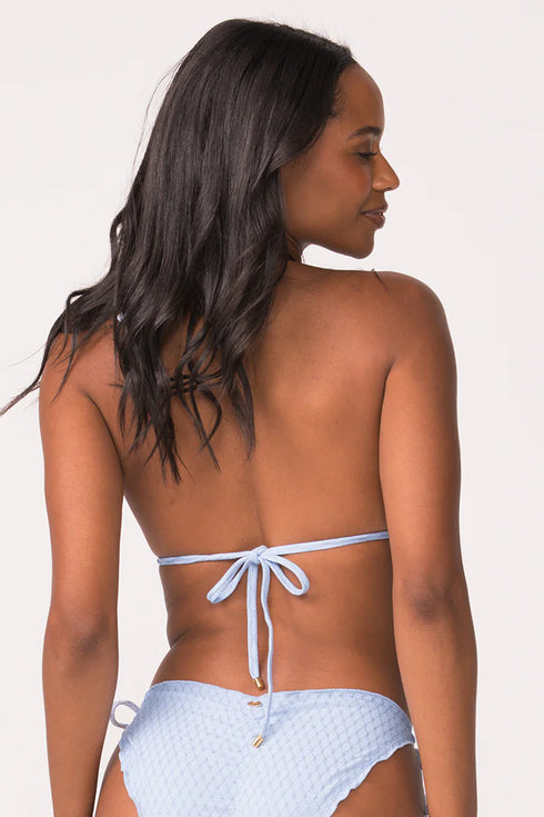 PQ Swim Tallulah Lettuce Edge Tri Top