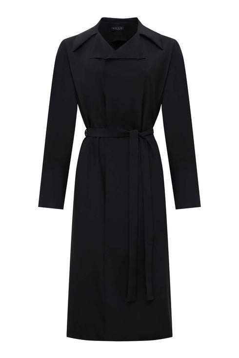 Shan Soie Long flowy blazer