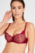 Aubade Miss Karl Underwired Moulded Half Cup Bra