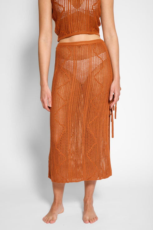 Koy Resort Santorini Side Slit Skirt