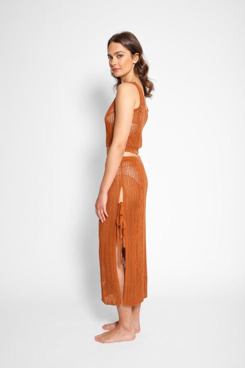 Koy Resort Santorini Side Slit Skirt