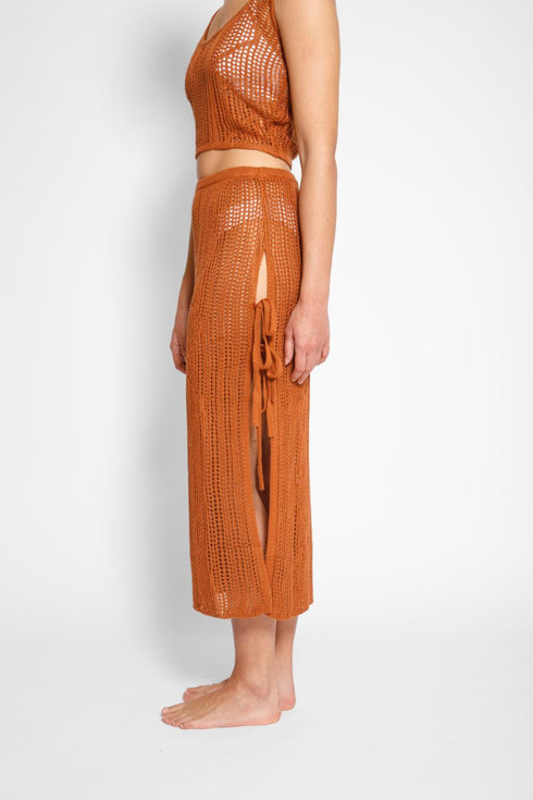 Koy Resort Santorini Side Slit Skirt