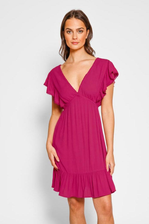 Koy Resort Miami Ruffle Mini Dress