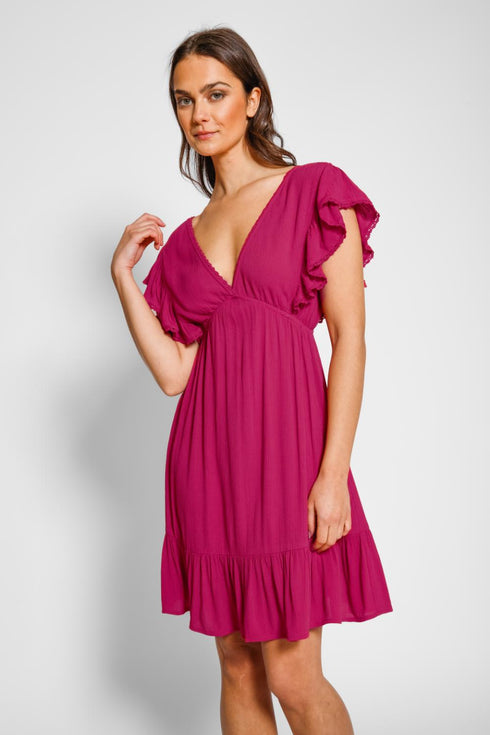 Koy Resort Miami Ruffle Mini Dress