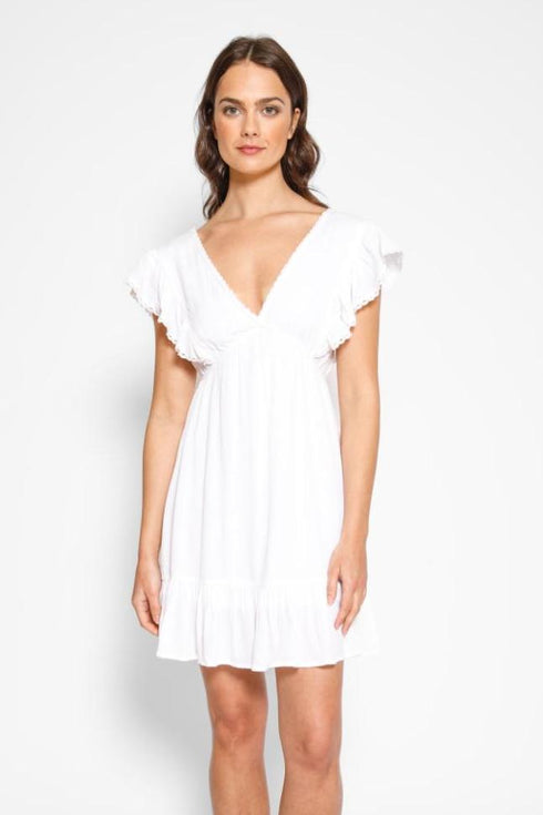 Koy Resort Miami Ruffle Mini Dress