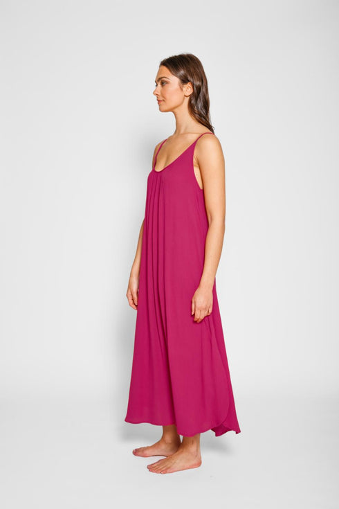 Koy Resort Miami Midi Side Slit Dress