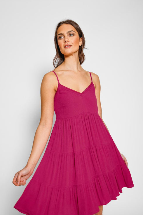 Koy Resort Miami Mini Tiered Dress