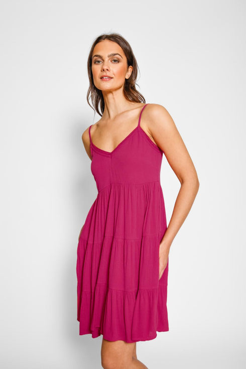 Koy Resort Miami Mini Tiered Dress