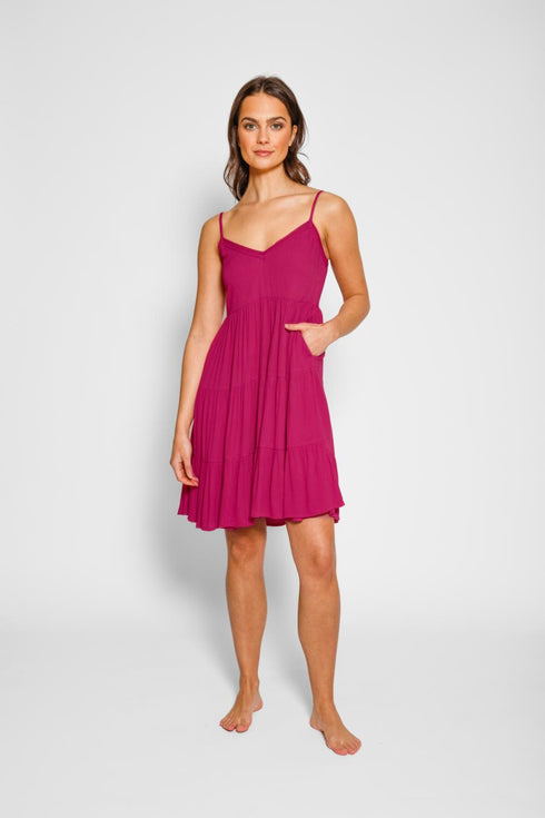 Koy Resort Miami Mini Tiered Dress