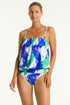 Sea Level Sublime Blouson Bandeau Tankini