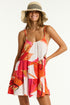 Sea Level Sublime Tie Back Short Sundress