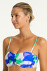 Sea Level Sublime Twist Bandeau Top