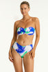 Sea Level Sublime Twist Bandeau Top