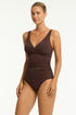 Sea Level Essentials Cross Front One Piece