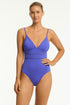 Sea Level Essentials Edit Cross Back Tri One Piece