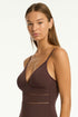 Sea Level Essentials Edit Cross Back Tri One Piece