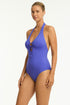 Sea Level Essentials Edit Keyhole Halter One Piece