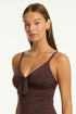 Sea Level Essentials Edit Tie Front DD/E One Piece