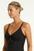 Sea Level Essentials Edit Tie Front DD/E Tankini