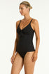 Sea Level Essentials Edit Tie Front DD/E Tankini