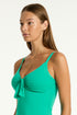 Sea Level Essentials Edit Tie Front DD/E Tankini