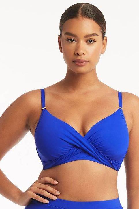 Sea Level Essentials Twist Front Dd/E Br