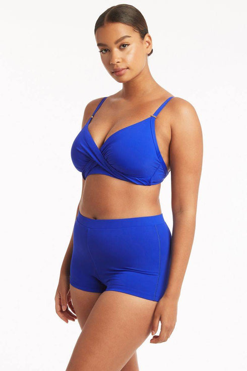 Sea Level Essentials Twist Front Dd/E Br