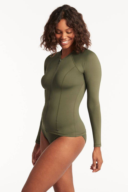 Sea Level Eco Essentials Long Sleeve Rash Vest
