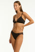 Sea Level Eclipse Cross Back Tri Bra Top