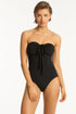 Sea Level Essentials Halter Bandeau One Piece