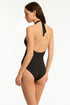 Sea Level Essentials Edit Keyhole Halter One Piece