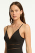 Sea Level Essentials Edit Cross Back Tri One Piece