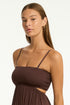 Sea Level Essentials Cutaway Bandeau Dress