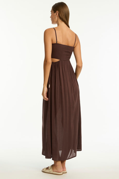 Sea Level Essentials Cutaway Bandeau Dress