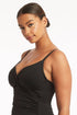 Sea Level Essentials Twist Front DD/E Tankini