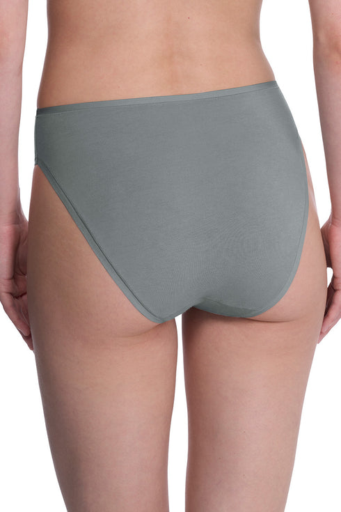 Natori Bliss Bare Cotton High Cut Brief