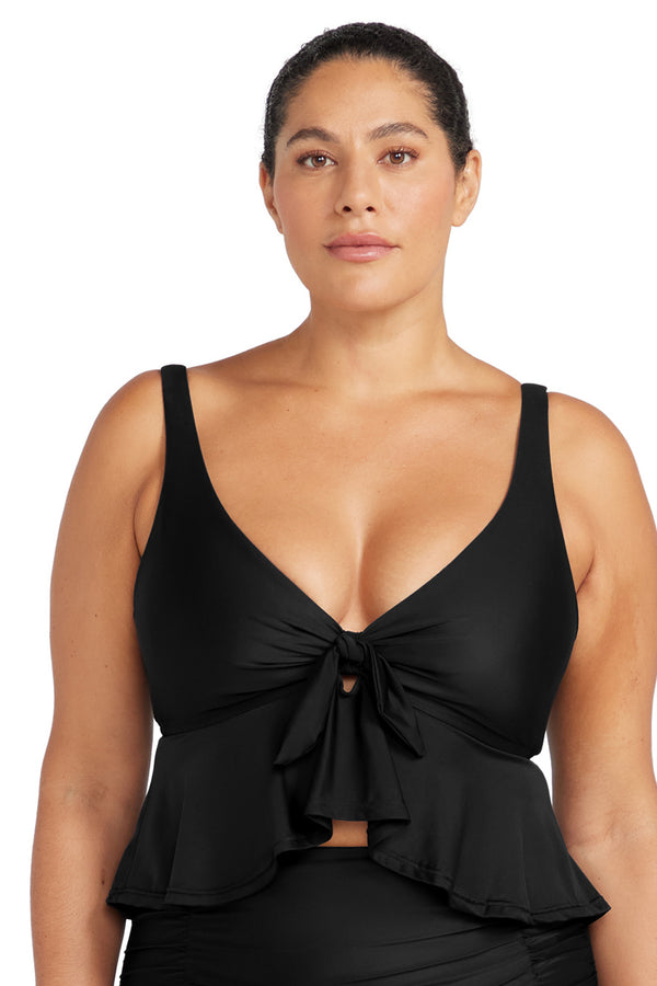 Artesands Hues Chagall Midriff Bikini Top