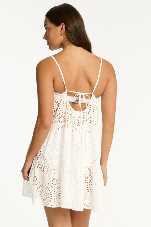Sea Level Ibiza Tie Back Short Sundress