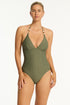 Sea Level Caracus Longline Halter One Piece