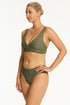 Sea Level Caracus Cross Front Multifit Bra