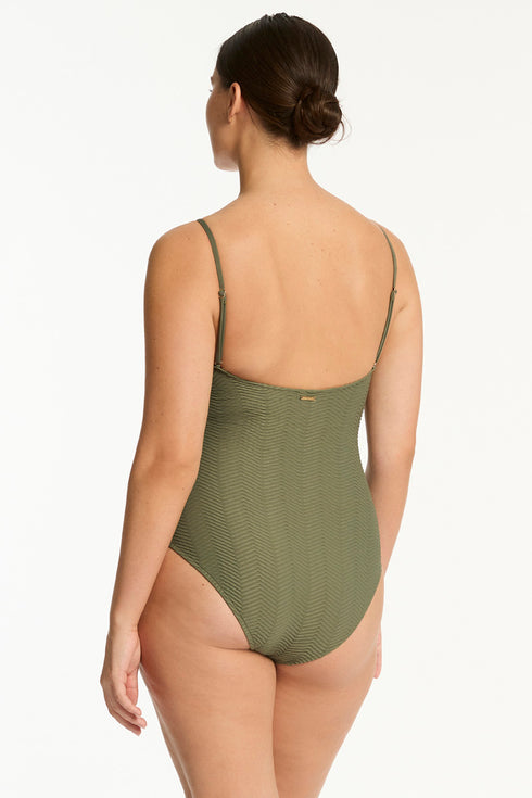 Sea Level Caracus Scoop Neck One Piece