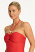 Sea Level Caracus Ring Bandeau One Piece