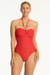 Sea Level Caracus Ring Bandeau One Piece