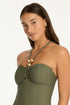 Sea Level Caracus Ring Bandeau One Piece