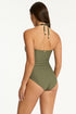 Sea Level Caracus Ring Bandeau One Piece