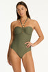 Sea Level Caracus Ring Bandeau One Piece