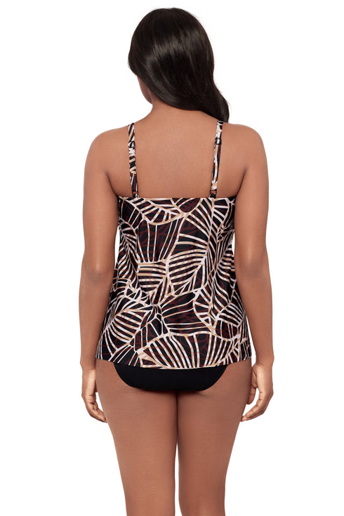 Miraclesuit Let's Be Fronds Marina Tankini Top